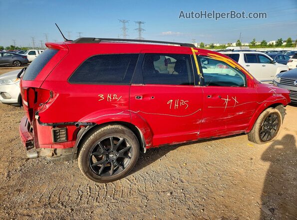3C4PDDEGXJT319961 2018 DODGE JOURNEY Red Задня права чверть