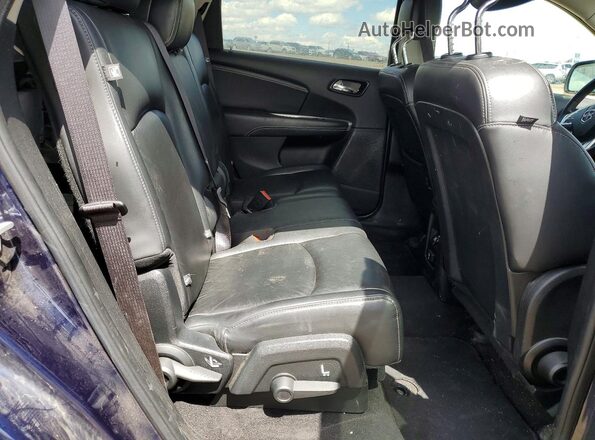 3C4PDDFG0HT615208 2017 DODGE JOURNEY Blue უკანა სალონის ხედი