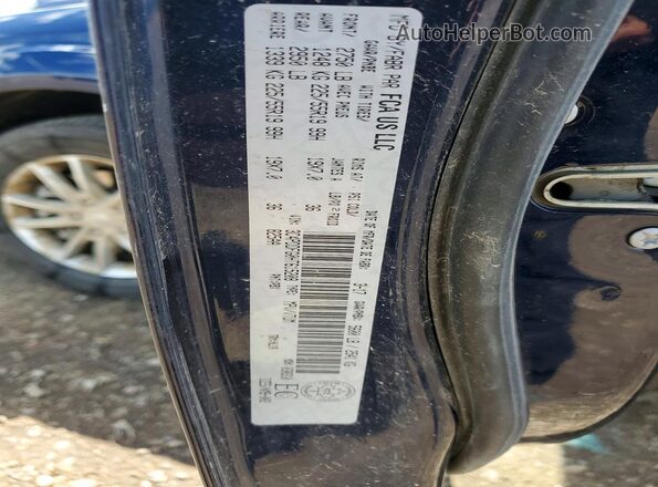 3C4PDDFG0HT615208 2017 DODGE JOURNEY Blue VIN კოდის სტიკერის ხედი