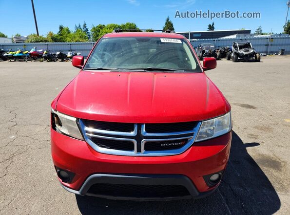 3C4PDDFG2HT595561 2017 DODGE JOURNEY Красный Вид спереди