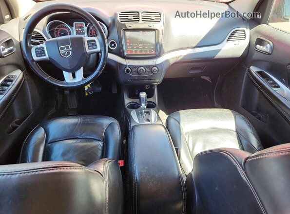 3C4PDDFG2HT595561 2017 DODGE JOURNEY Красный Вид панели приборов