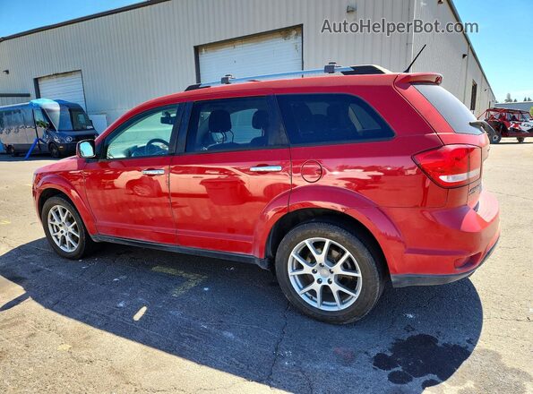 3C4PDDFG2HT595561 2017 DODGE JOURNEY Красный Задняя левая четверть