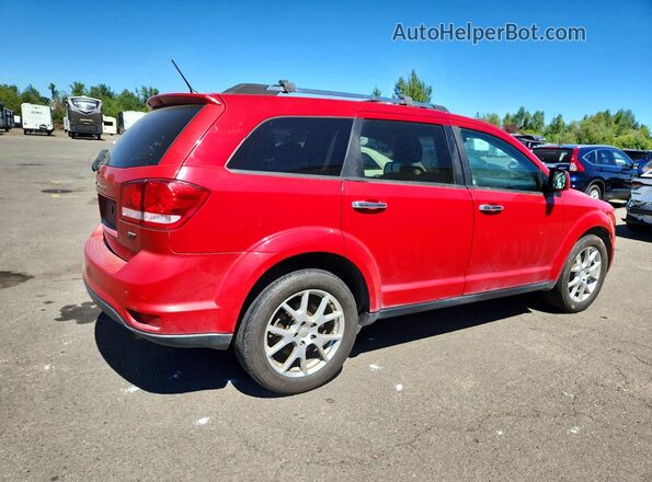 3C4PDDFG2HT595561 2017 DODGE JOURNEY Красный Задняя правая четверть