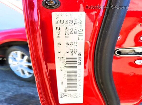 3C4PDDFG2HT595561 2017 DODGE JOURNEY Красный Вид подкапотного пространства