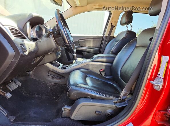 3C4PDDFG2HT595561 2017 DODGE JOURNEY Красный Вид салона спереди