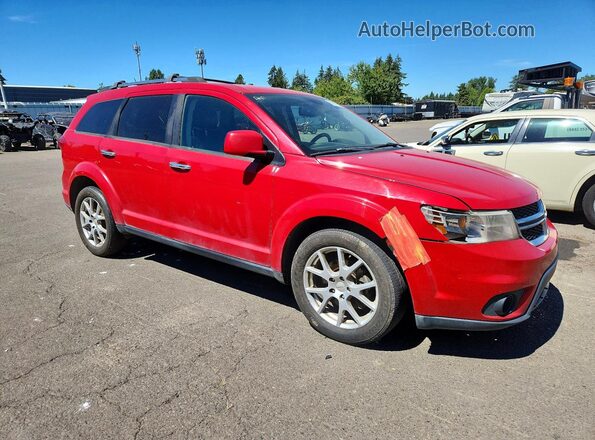 3C4PDDFG2HT595561 2017 DODGE JOURNEY Красный Передняя правая четверть