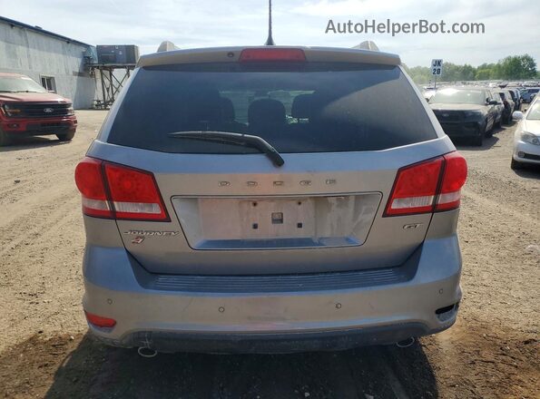 3C4PDDFG9JT301286 2018 DODGE JOURNEY Silver Rear view