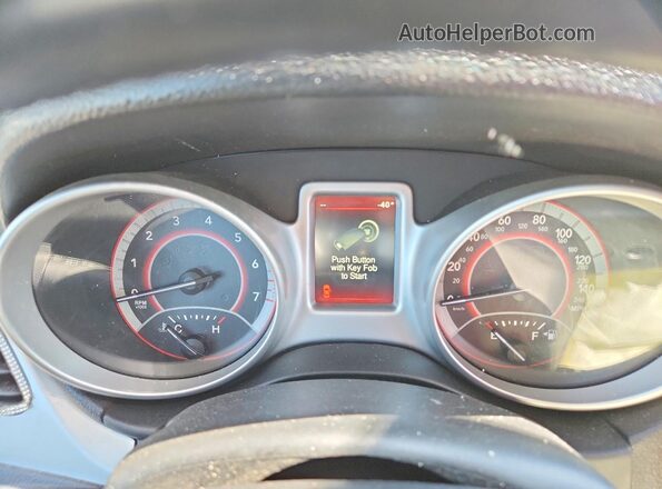 3C4PDDFG9JT301286 2018 DODGE JOURNEY Silver Instrument cluster view