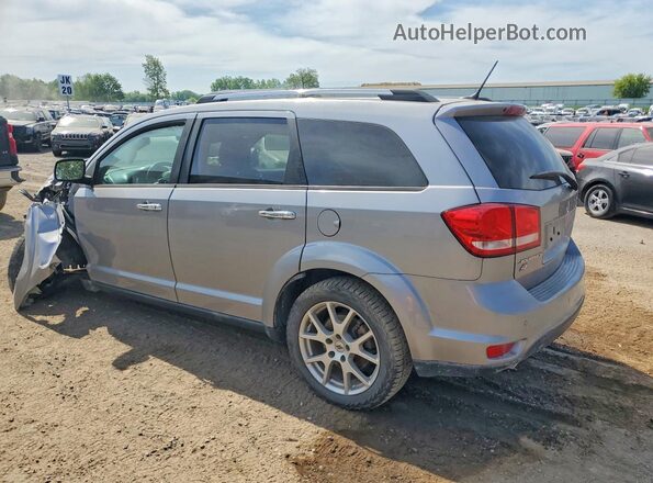 3C4PDDFG9JT301286 2018 DODGE JOURNEY Silver Rear left