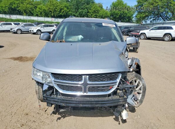 3C4PDDFG9JT301286 2018 DODGE JOURNEY Silver Front view