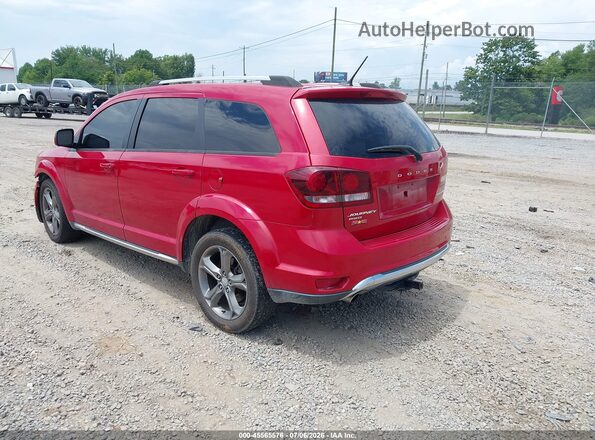 3C4PDDGG0GT217283 2016 DODGE JOURNEY Красный Задняя левая четверть