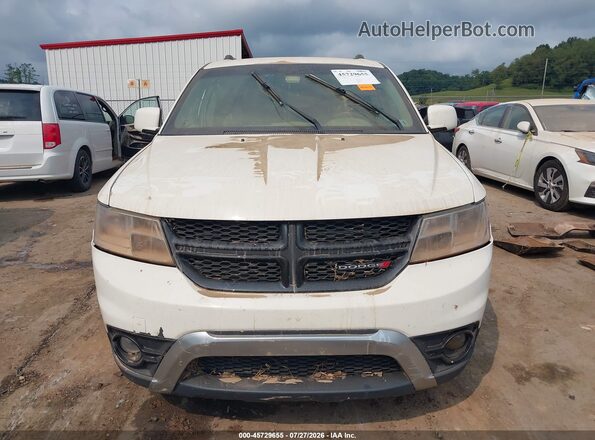 3C4PDDGG0HT574853 2017 DODGE JOURNEY White წინა პანელის ხედი