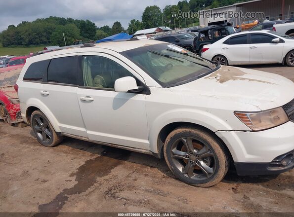 3C4PDDGG0HT574853 2017 DODGE JOURNEY White ხელსაწყოთა პანელის ხედი