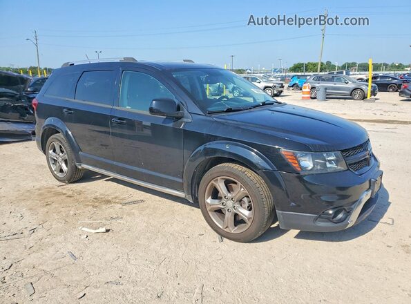 3C4PDDGG1HT582945 2017 DODGE JOURNEY Черный Передняя правая четверть