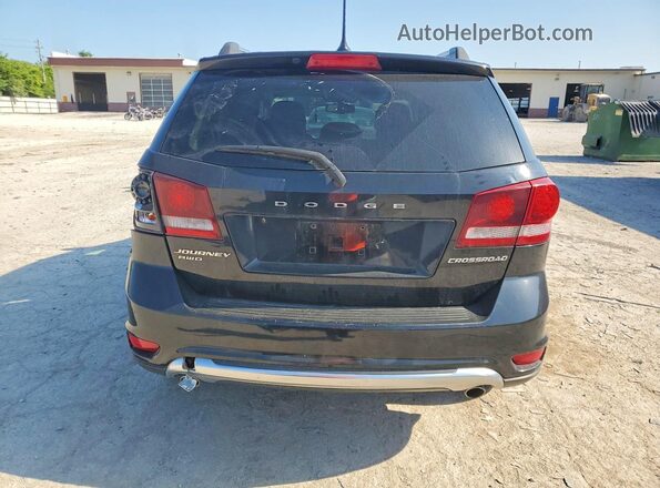 3C4PDDGG1HT582945 2017 DODGE JOURNEY Черный Вид сзади