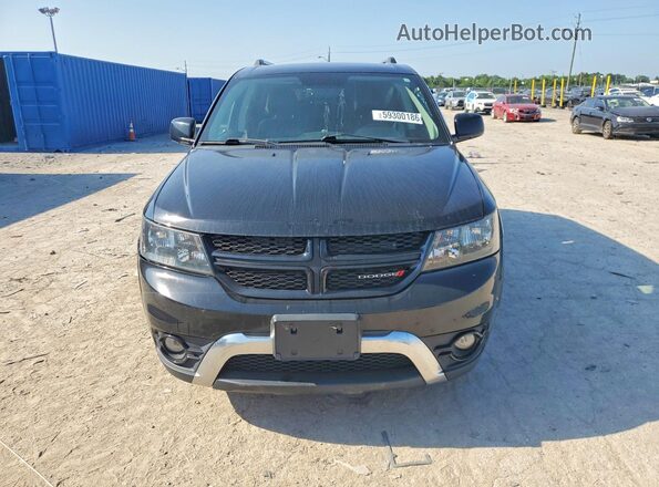 3C4PDDGG1HT582945 2017 DODGE JOURNEY Черный Вид спереди