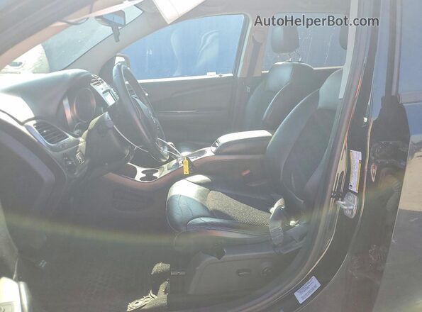 3C4PDDGG1HT582945 2017 DODGE JOURNEY Черный Вид салона спереди