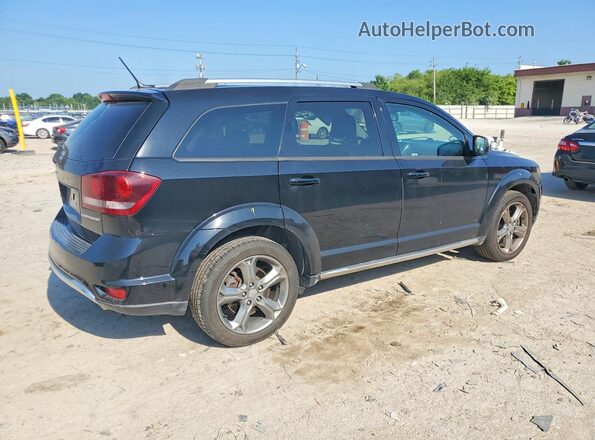 3C4PDDGG1HT582945 2017 DODGE JOURNEY Черный Задняя правая четверть