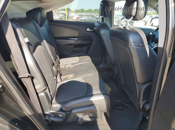 3C4PDDGG1HT582945 2017 DODGE JOURNEY Черный Вид задней части салона