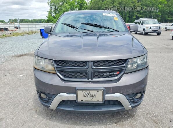3C4PDDGG1HT634168 2017 DODGE JOURNEY Gray Front view