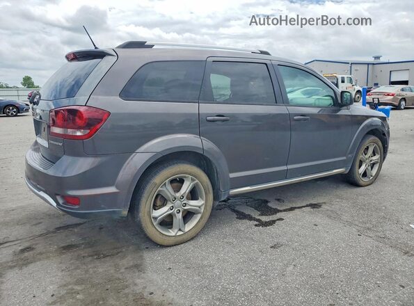3C4PDDGG1HT634168 2017 DODGE JOURNEY Gray Rear right