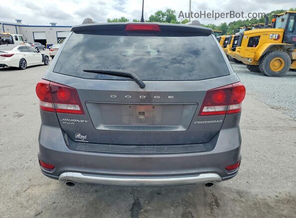 3C4PDDGG1HT634168 2017 DODGE JOURNEY Gray Rear view