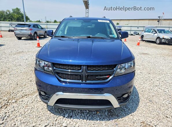 3C4PDDGG1JT252132 2018 DODGE JOURNEY Синий Вид спереди