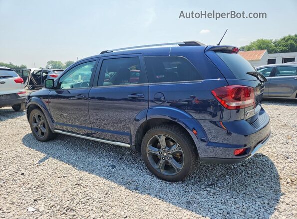 3C4PDDGG1JT252132 2018 DODGE JOURNEY Синий Задняя левая четверть