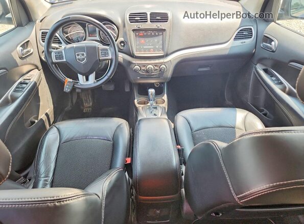 3C4PDDGG1JT252132 2018 DODGE JOURNEY Синий Вид панели приборов