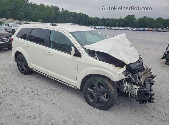 3C4PDDGG1JT465436 2018 DODGE JOURNEY White Front right