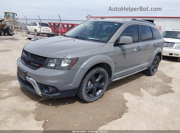3C4PDDGG1KT816427 2019 DODGE JOURNEY Gray წინა მარცხენა ხედი სამი მეოთხედიდან