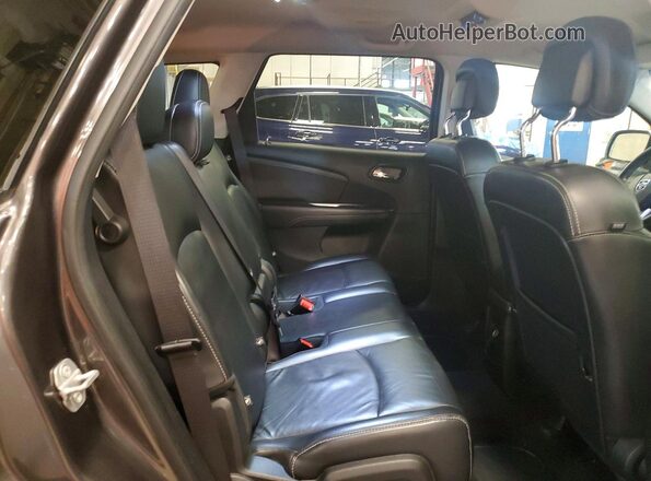 3C4PDDGG2JT269523 2018 DODGE JOURNEY Gray Rear interior view