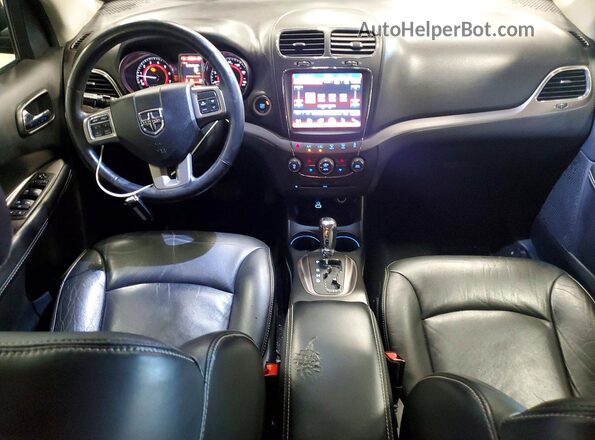 3C4PDDGG2JT269523 2018 DODGE JOURNEY Gray Dashboard view