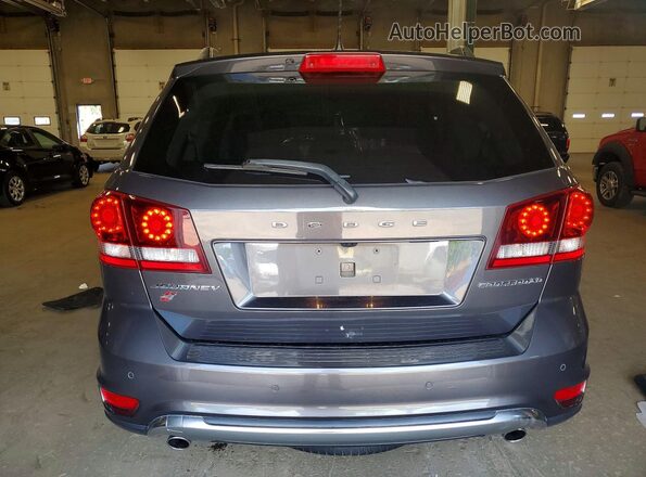 3C4PDDGG2JT269523 2018 DODGE JOURNEY Gray Rear view