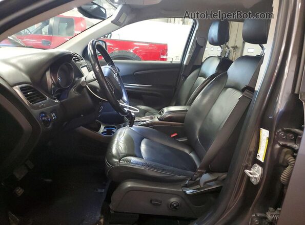 3C4PDDGG2JT269523 2018 DODGE JOURNEY Gray Front interior view