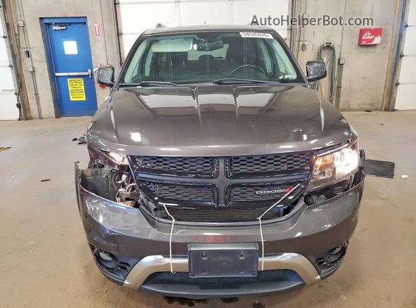 3C4PDDGG2JT269523 2018 DODGE JOURNEY Gray Front view