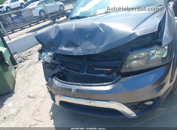 3C4PDDGG2JT364518 2018 DODGE JOURNEY Gray Vista frontal