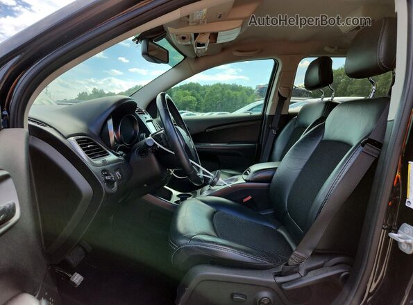 3C4PDDGG3GT190080 2016 DODGE JOURNEY Black Front interior view