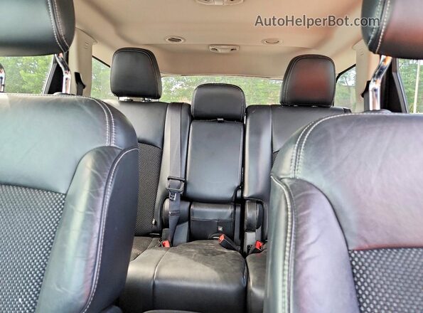 3C4PDDGG3GT190080 2016 DODGE JOURNEY Black Rear seats view