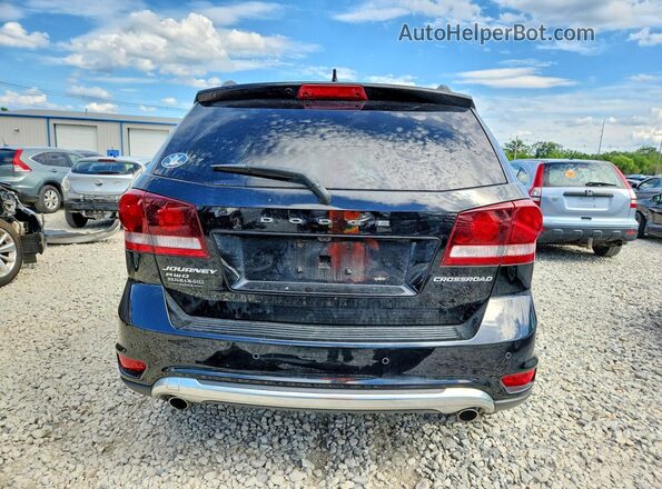 3C4PDDGG3GT190080 2016 DODGE JOURNEY Black Rear view