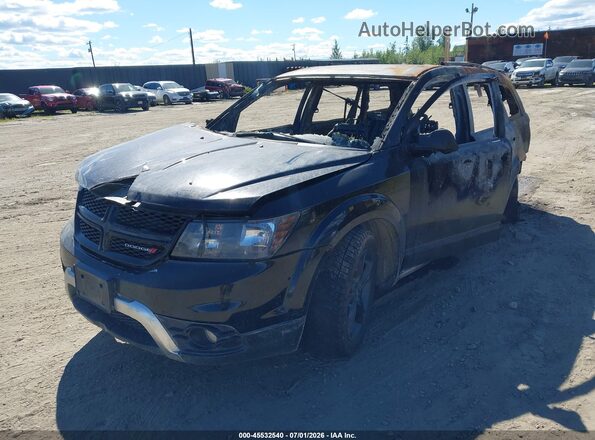 3C4PDDGG3KT759275 2019 DODGE JOURNEY Black Front left