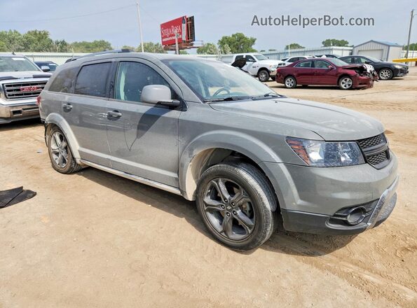 3C4PDDGG3KT794947 2019 DODGE JOURNEY Gray Front right