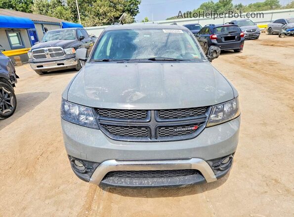 3C4PDDGG3KT794947 2019 DODGE JOURNEY Gray Front view