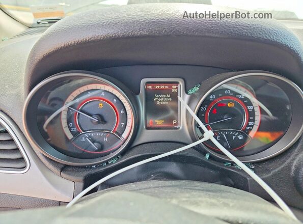 3C4PDDGG3KT794947 2019 DODGE JOURNEY Gray Instrument cluster view