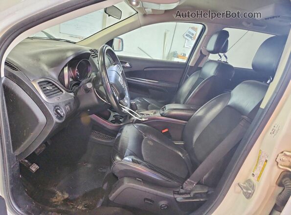 3C4PDDGG4JT386701 2018 DODGE JOURNEY White Widok wnętrza z przodu