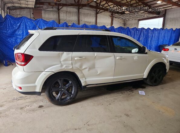 3C4PDDGG4JT386701 2018 DODGE JOURNEY White Tył prawy