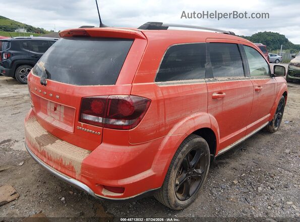 3C4PDDGG4JT491884 2018 DODGE JOURNEY Orange Задня права чверть