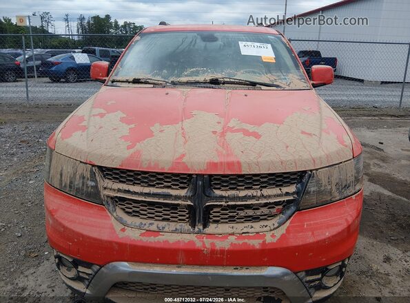 3C4PDDGG4JT491884 2018 DODGE JOURNEY Orange Вид щитка приладів