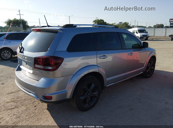 3C4PDDGG4JT522924 2018 DODGE JOURNEY Silver Trasero derecho