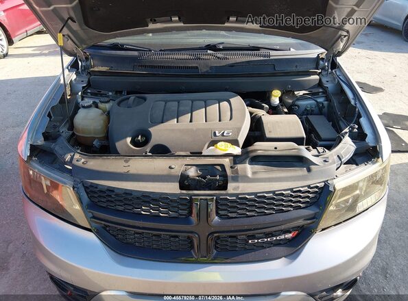 3C4PDDGG4JT522924 2018 DODGE JOURNEY Silver Vista trasera